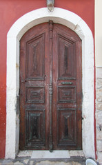 door of a house