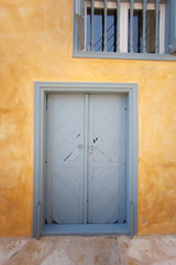 door of a house