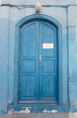 door of a house