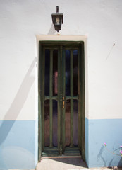 door of a house