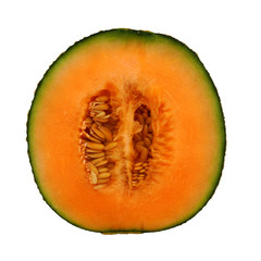 cantaloupe melon slices