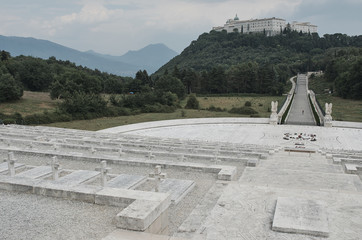 Fototapety  Cmentarz Polski Monte Cassino