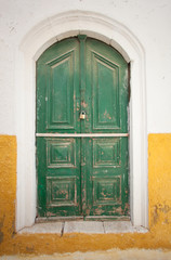 door of a house