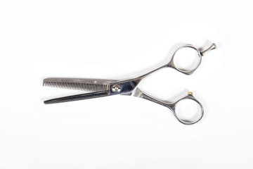 Professional scissor for haircuts.