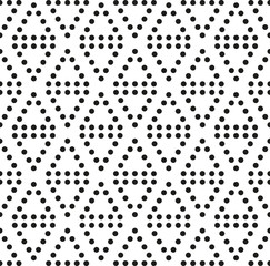 Seamless vector geometric pattern triangles dots