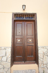 door of a house
