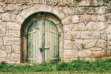 Old cellar door