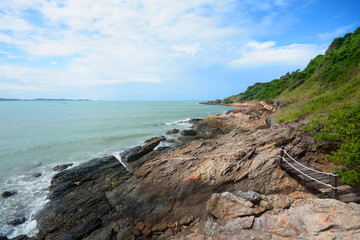 walkway beside the sea, sight seeing