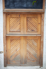 door of a house