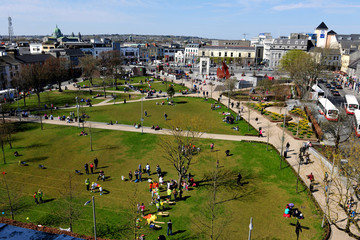 Eyre Square, Galway City, Ireland