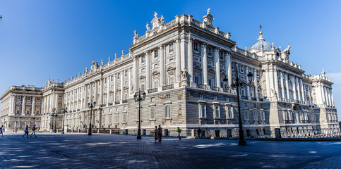 Fototapeta premium Palacio Real de Madrid