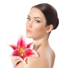 Fototapeta premium Beautiful young woman