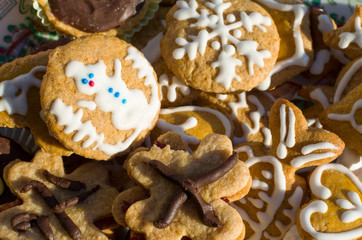 Christmas Cookies Closeup