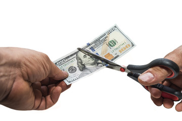 destroying money