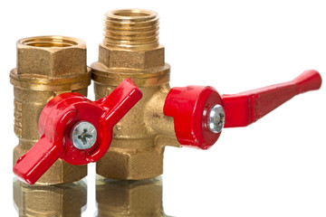 Two water tap
