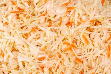 Background of sauerkraut