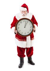 Santa Claus Worried About Being Late For Christmas
