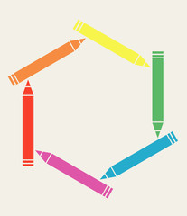 cycle crayon