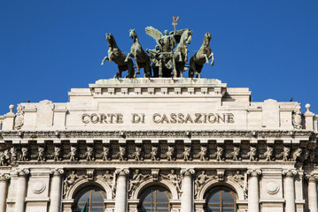 Corte di Cassazione, Roma - obrazy, fototapety, plakaty