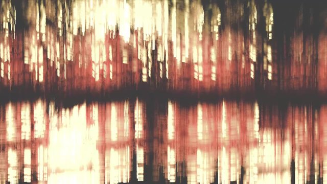 Kaltes Feuer, abstrakte Animation 