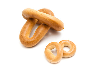 four different tasty bagels