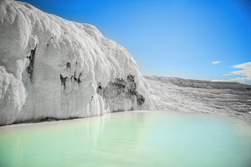 terraces Pamukkale, Turkey