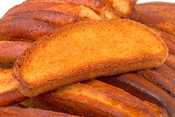 Wheat Crackers Closeup