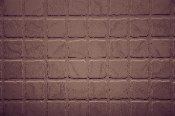 Close up shot of rough terracotta tiles