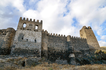 Fototapeta na wymiar Khertvisi fortress