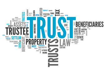 Wordcloud Trust