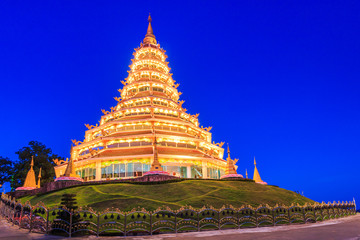 Fototapeta premium Temple wat hyua pla kang (Chinese temple) Chiang Rai, Asia Thail