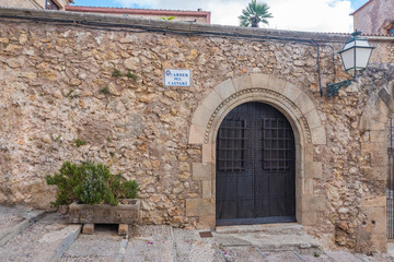 Fototapeta na wymiar Carrer del Calvari, Pollença, Mallorca