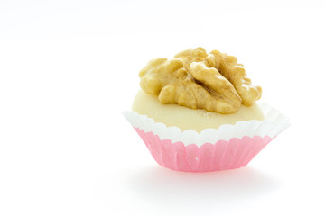 Walnuts with almond paste