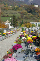 cimetière de village