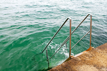 Sea stairs