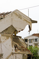 After earthquake