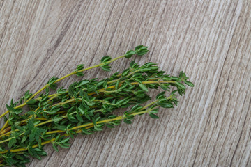 Thyme branch