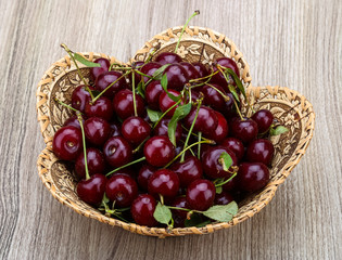 Cherry in the bowl