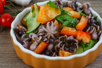 Octopus salad