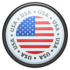 USA Button