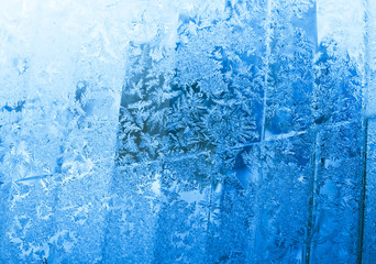 Cold frost background