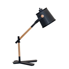Modern talbe lamp isolated