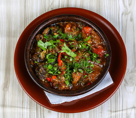 Caucasuan cuisine - ajapsandali