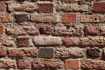 old vintage dirty brick wall