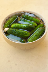 Pickled cucumbers