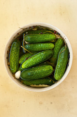 Pickled cucumbers