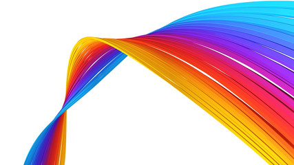 Abstract colorful line background