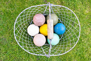 Croquet balls