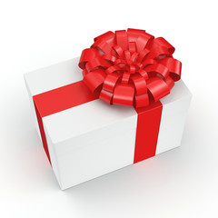 White gift box