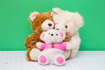 Teddy bear family